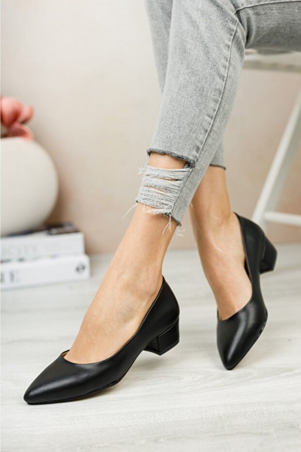 Kadın Klasik Topuklu Ayakkabı - 3