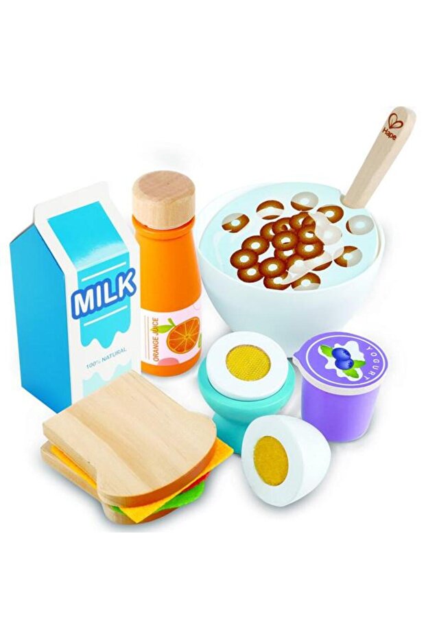 Set de joaca din lemn - Mic dejun - 2