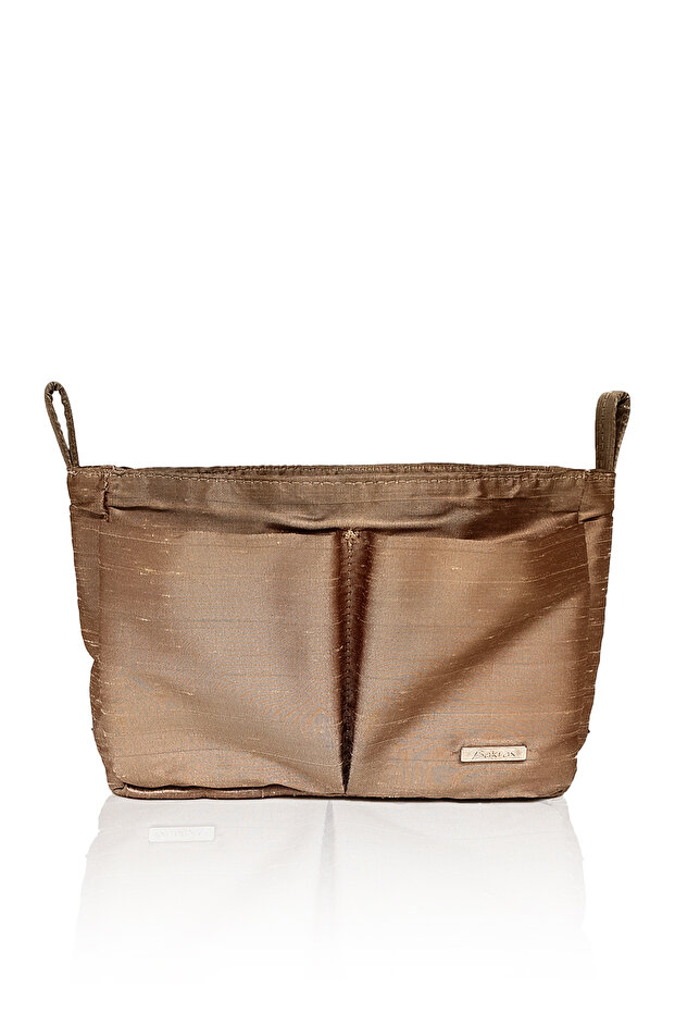 M/L Silk Slub Bag Organizer, Bag Organizer Gloria - 26Cmx20Cm
