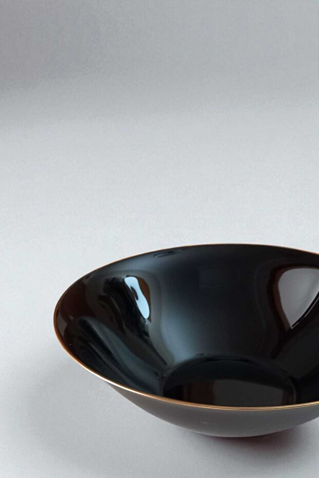 3'lü Yaldızlı Servis Seti Siyah - 6