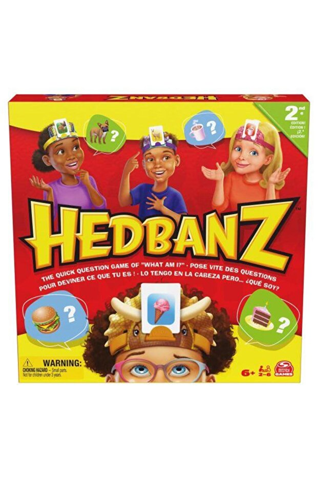 Joc de Societate Spin Master, Hedbanz Core Refresh - 1