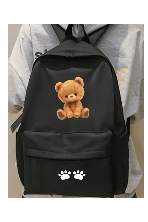 حقيبة ظهر مدرسية مطبوعة على شكل دب، ديرشان، دورة - 1