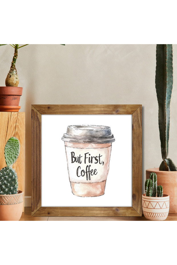 قطعة واحدة من طاولة ديكور المطبخ بإطار خشبي حقيقي مربع