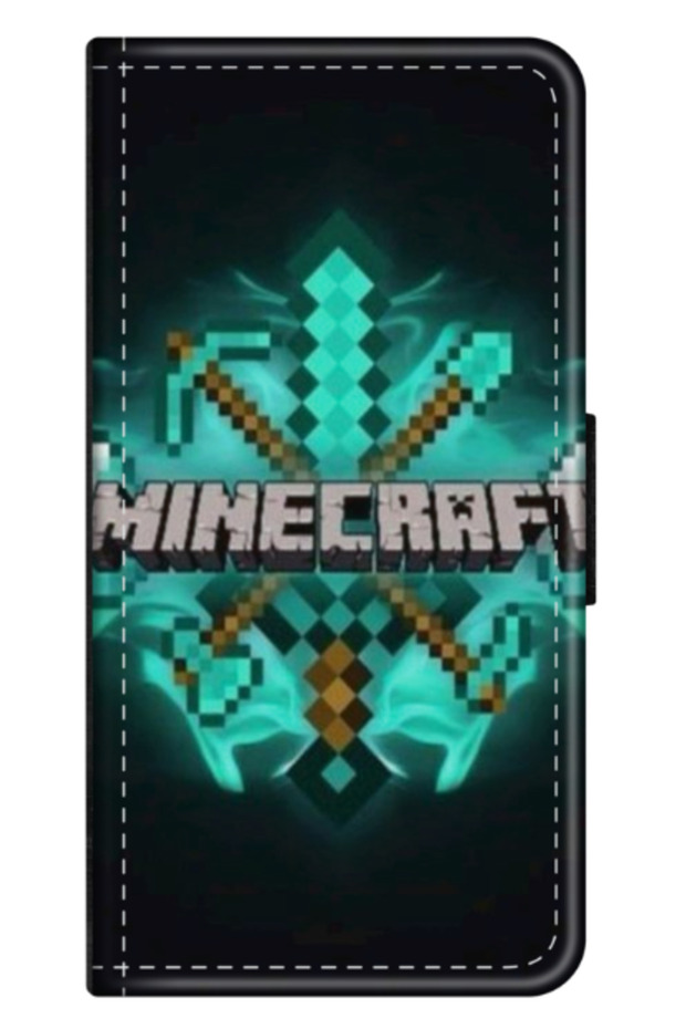 Personalized HQ Print book case for OPPO A58, Minecraft #2, S1D1M0126 - 1