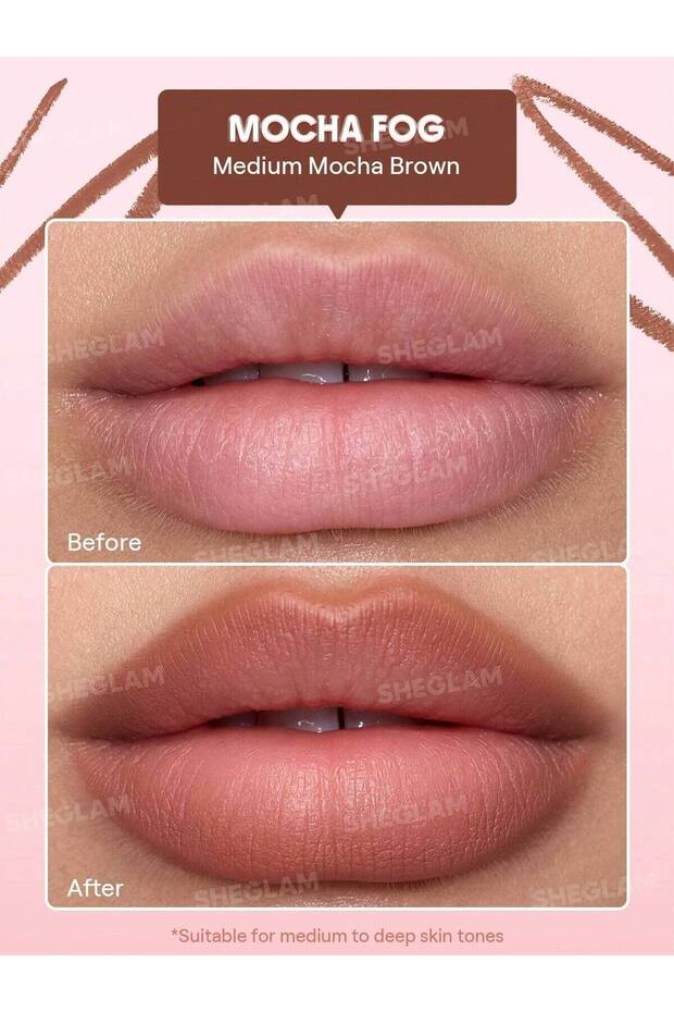 Cloudline Blur Lip Liner 0.5g.- Mocha Fog - 2