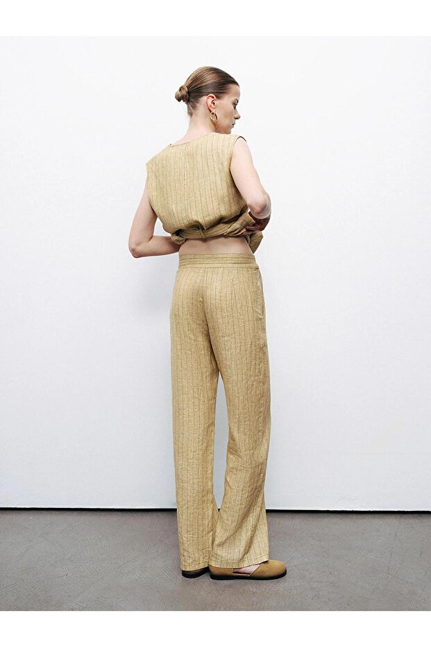 - Çizgili Pantolon - 2