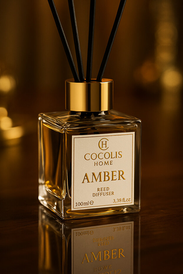 AMBER Reed Dıffuser Çubuklu Oda Kokusu 100 Ml - 1