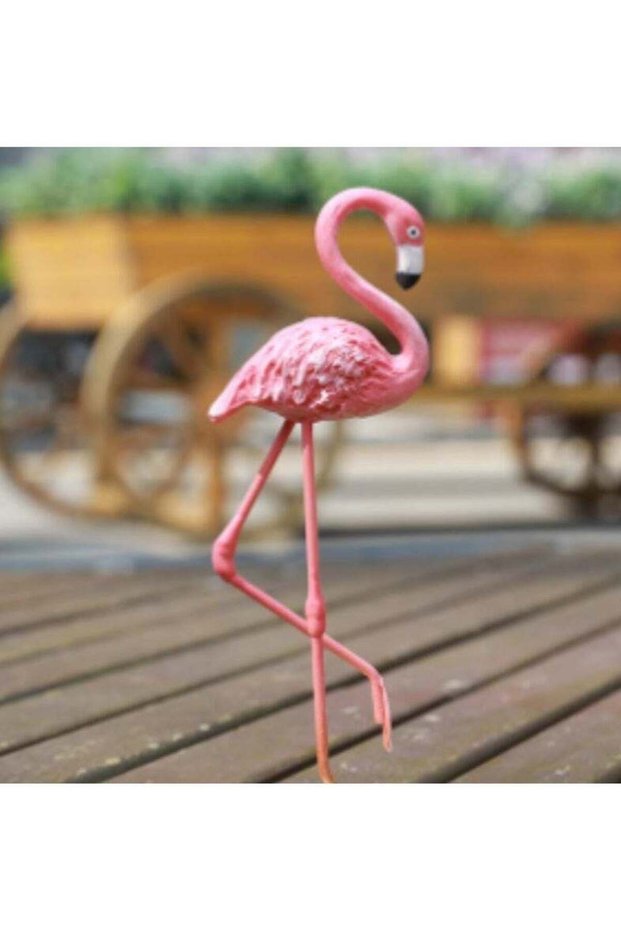 Vintage Flamingo Sculpture For Home Decor