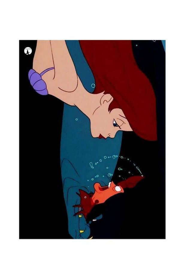Cartoon Themed Metallic Plate Black/Blue/Beige 20x15cm