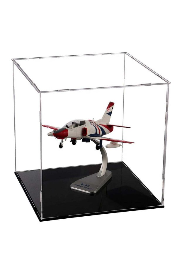 Display Case for Collectibles Assemble Clear Acrylic Box Alternative Glass Case for Display Action