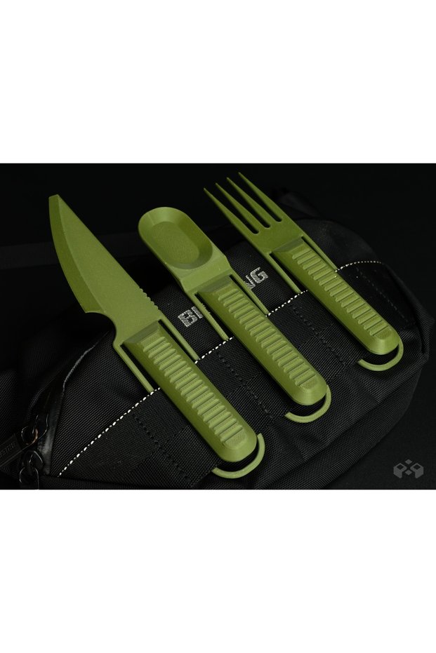 Camping Plastic Cutlery Set