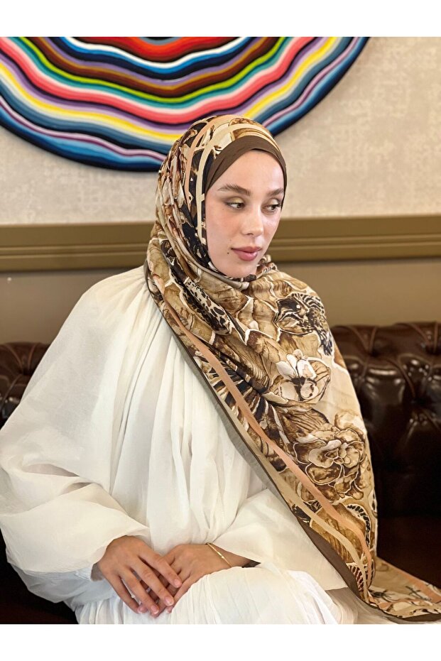 Lipa Desen Bambu Şal - 1