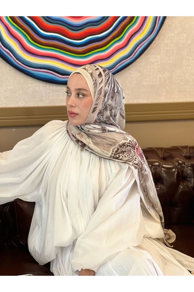 Lipa Desen Bambu Şal - 2