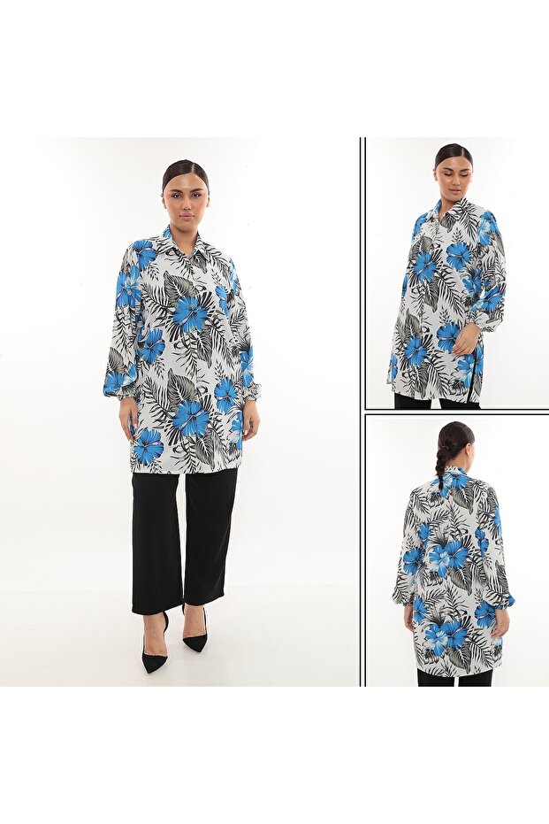 Дамски модел с разрез - 5