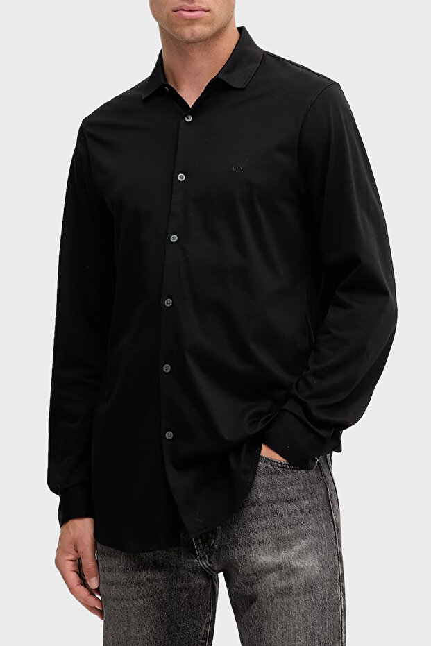 100% Cotton Regular Fit Classic Collar Shirt Men Shirt Xm001370 Af10364 Uc001