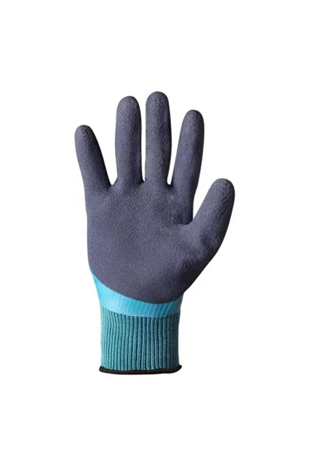 Latex/Polyester Gloves, Double Layer, Size 9, - 6