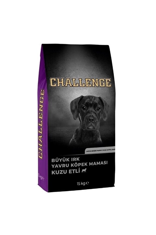Challenge Kuzu Etli Büyük Irk Yavru Köpek Maması 15 Kg - 1