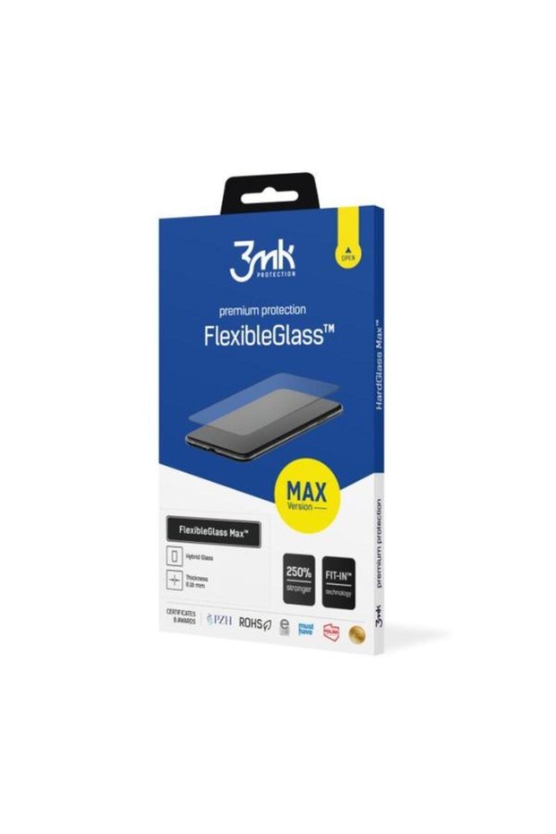 Folie de protectie FlexibleGlass Max pentru iPhone 16 Pro, Negru