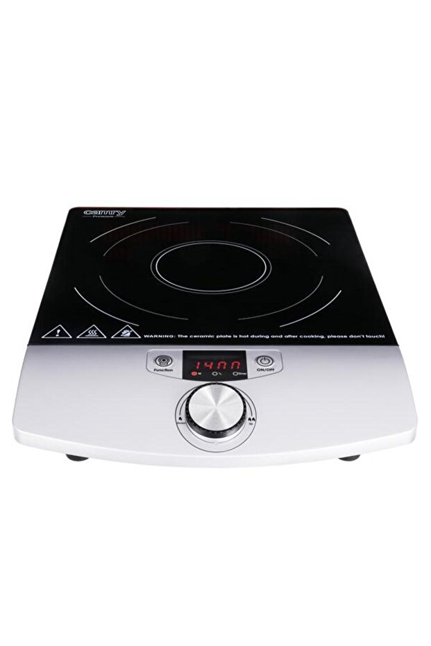 CR 6515 Induction Cooker, 2000 W, Adjustable Power and Temperature, Timer 0-180 Minutes, Ceram - 2
