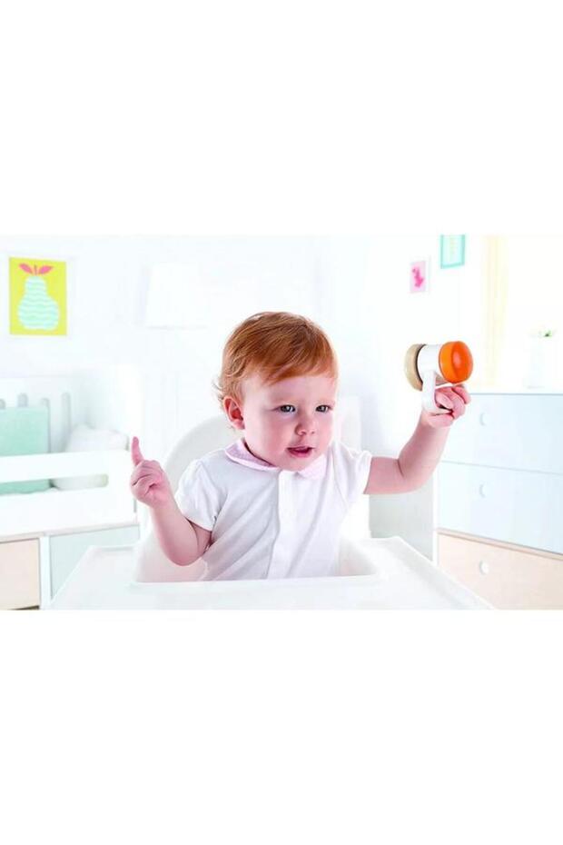 Dřevěný chrastítko - 3