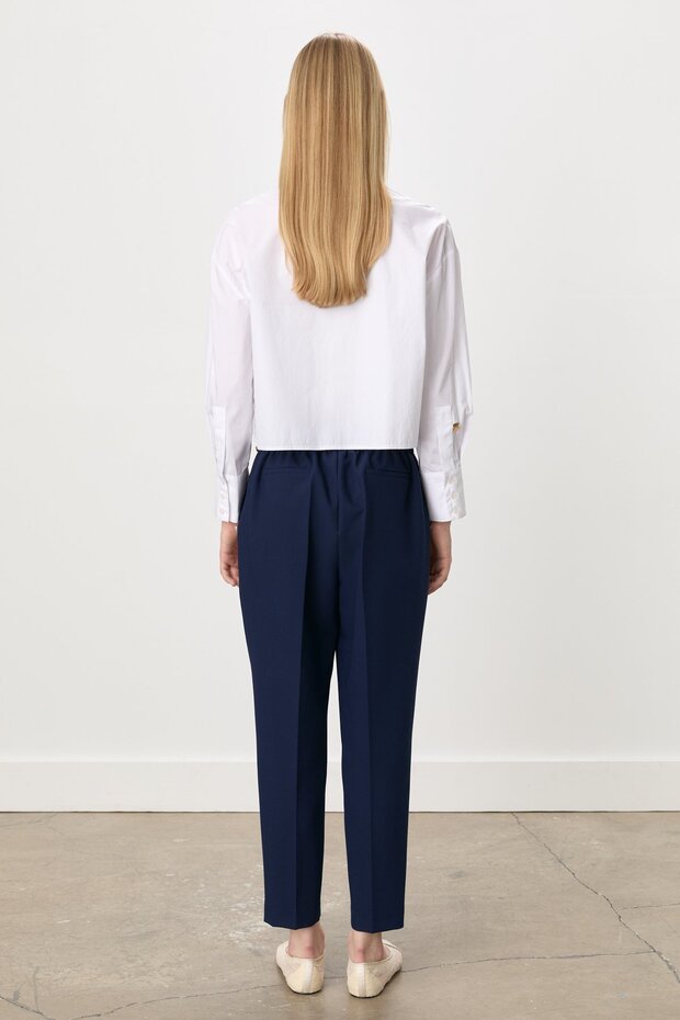 Blazer Pantolon Lacivert - 4