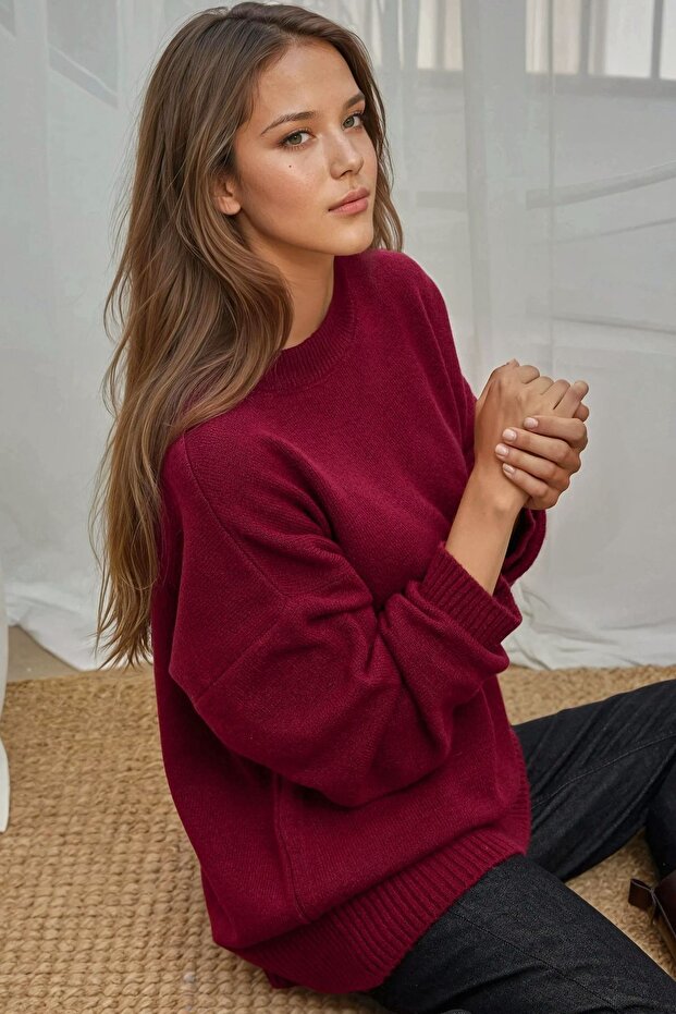 Rahat Bisiklet Yaka Triko Kazak - 5