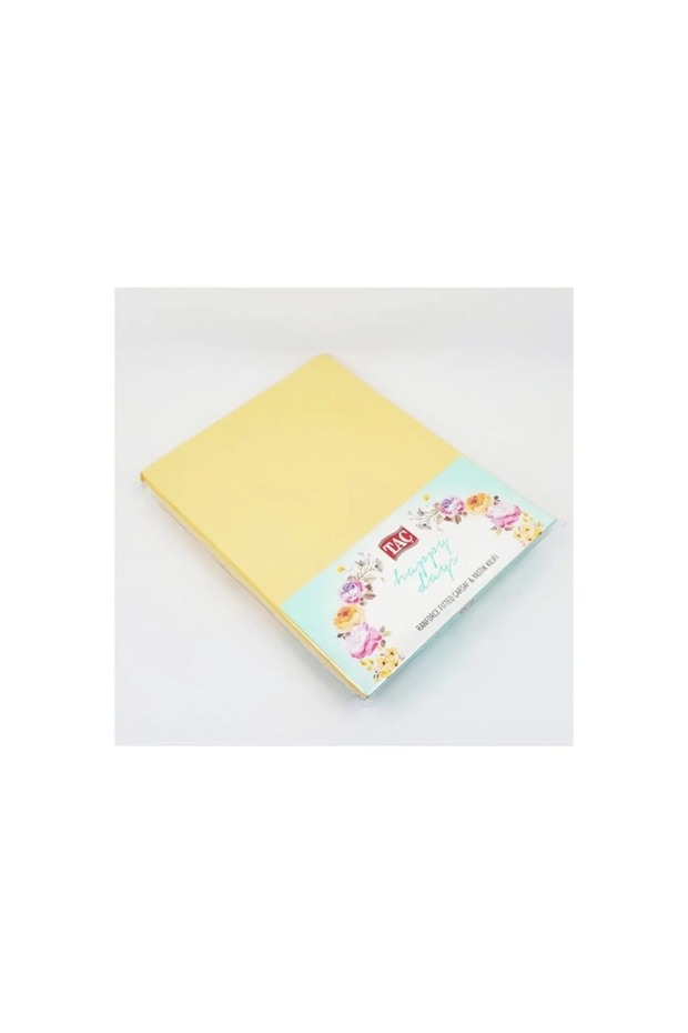 Ranforce Basic Double Fitted Sheet Set - Yellow - 1