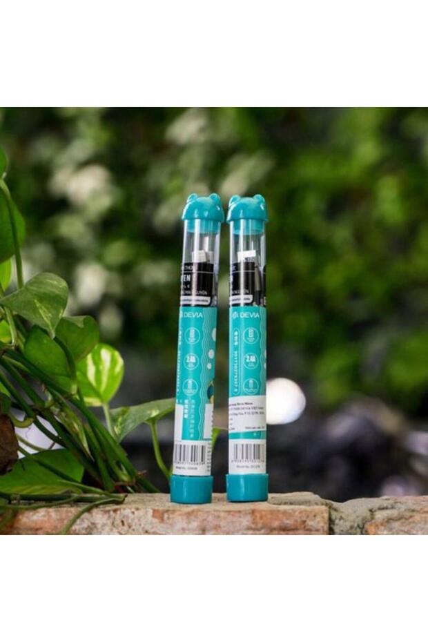 Cablu de date tip C, DVCTBLTYC, 1 m (gri) - 2