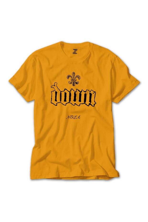 Down Nola Tricou Galben - 1