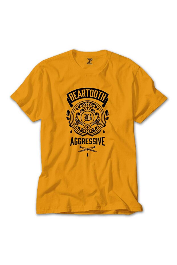 Μπλουζάκι Beartooth Aggressive Yellow - 1