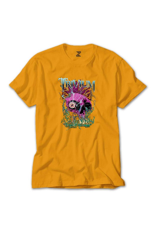 Trivium Design Yellow T-Shirt