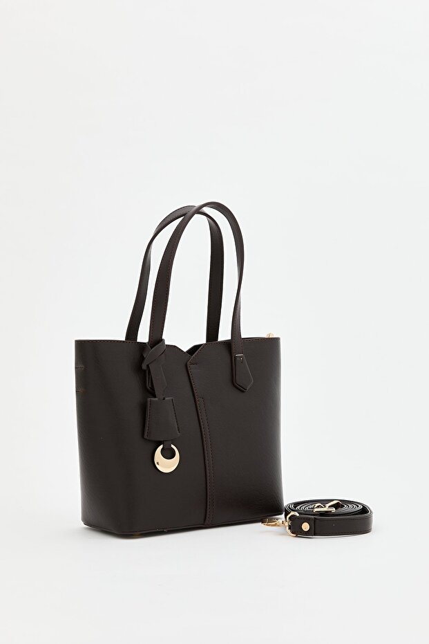 Tote Çanta Kahve - 1