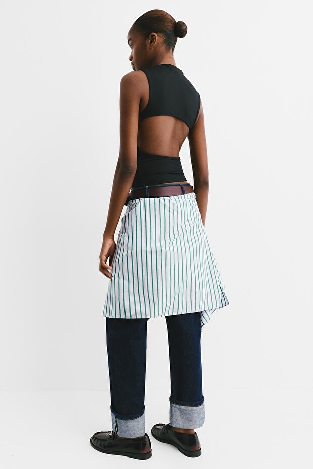 Sırtı açık top - 4