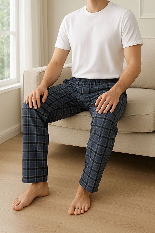 Erkek Pijama Tek Alt - 1