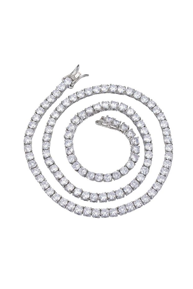 4 mm Jeweler's Lockable Non-Rotating Waterway Necklace