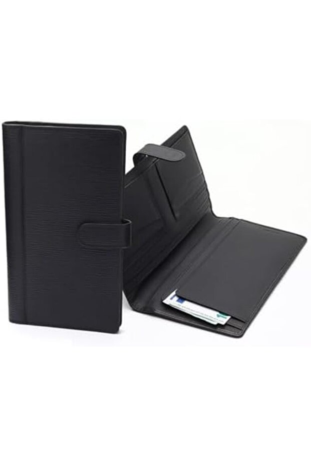Leather Passport Holder Travel Wallet