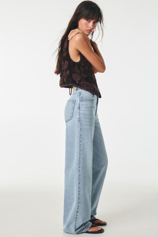 Geniş paça jean - 2