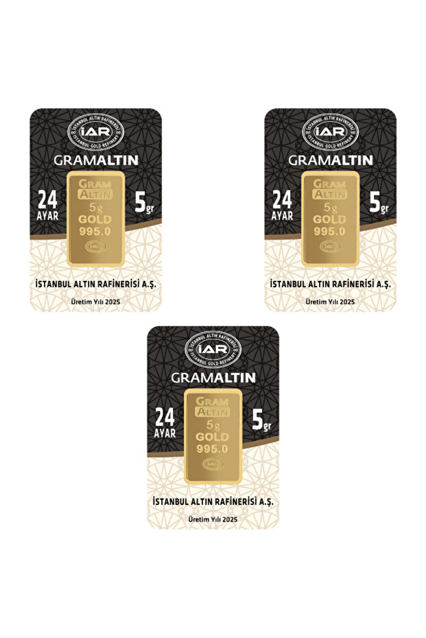 15 GRAM 24 AYAR GRAMALTIN ( 5gr x 3 Adet ) - 1