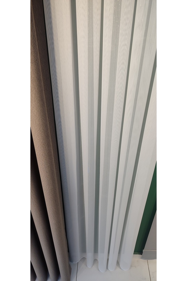 SİMLİ BAMBU TÜL PERDE - 1