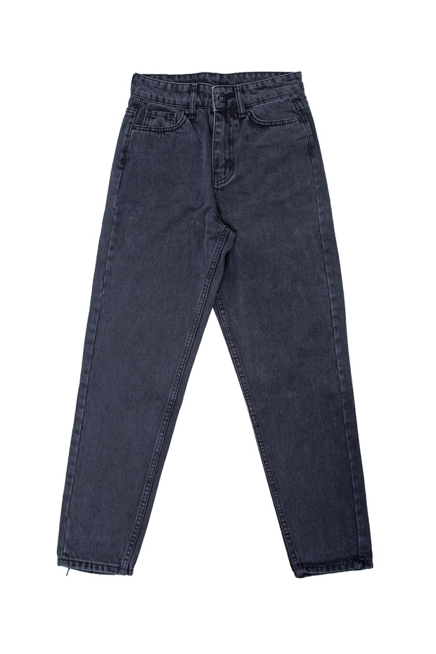 بنطلون أساسي باللون الرمادي الداكن للأم - 1