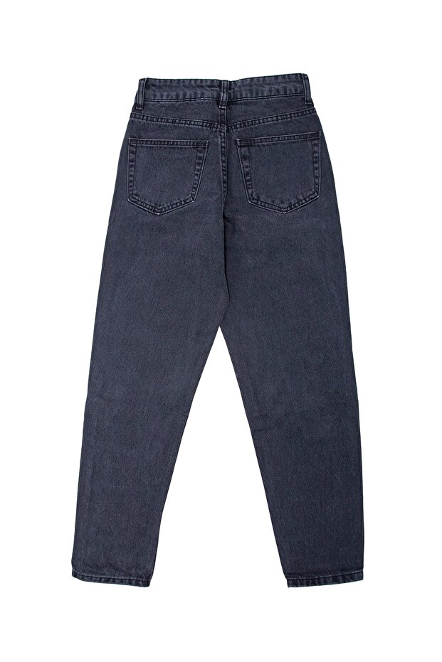 بنطلون أساسي باللون الرمادي الداكن للأم - 2