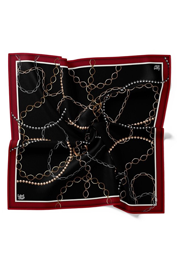 وشاح كريستال لامع بنمط سلسلة - 2