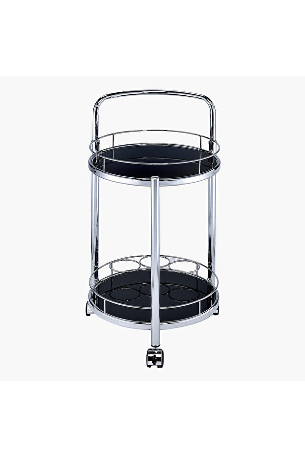 عربة تقديم سترول ذات الطبقتين - 6