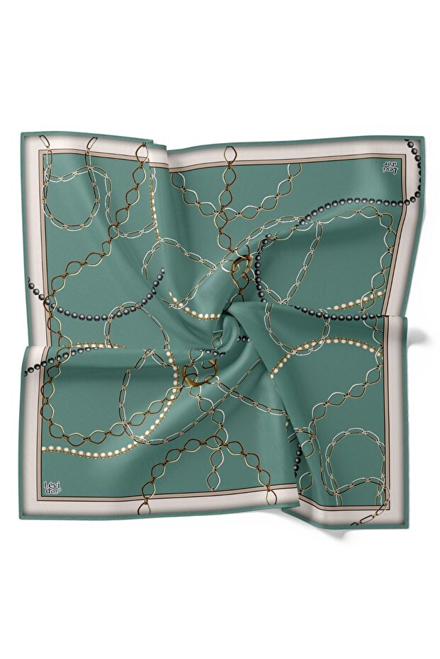 وشاح كريستال لامع بنمط سلسلة - 2