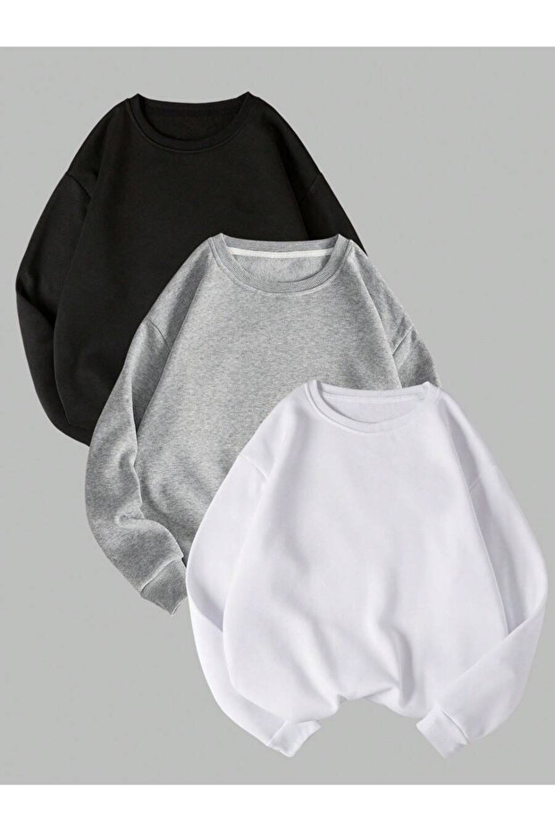 3 Pack Oversize Sweatshirt