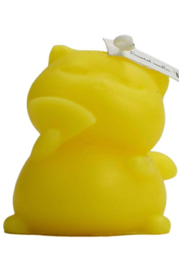 Cat Shaped Scented Candle Lime Basil, Animal Candles Shaped Scented, Aroma Diffuser Candles For Str