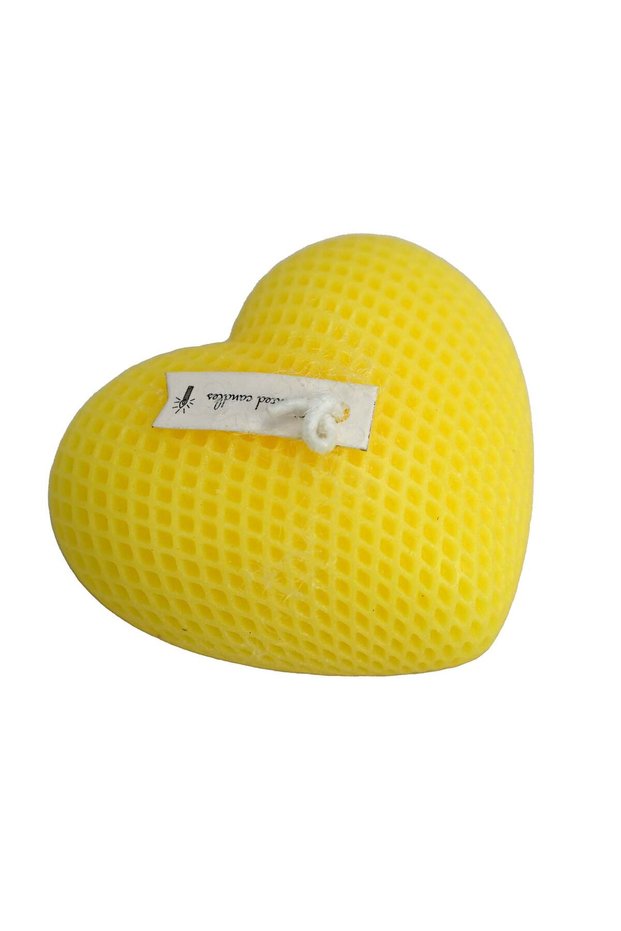 Heart Shaped Scented Candle Lime Basil / Soy Wax Candles Scented/ Citrus Candle For Living Rooms, H