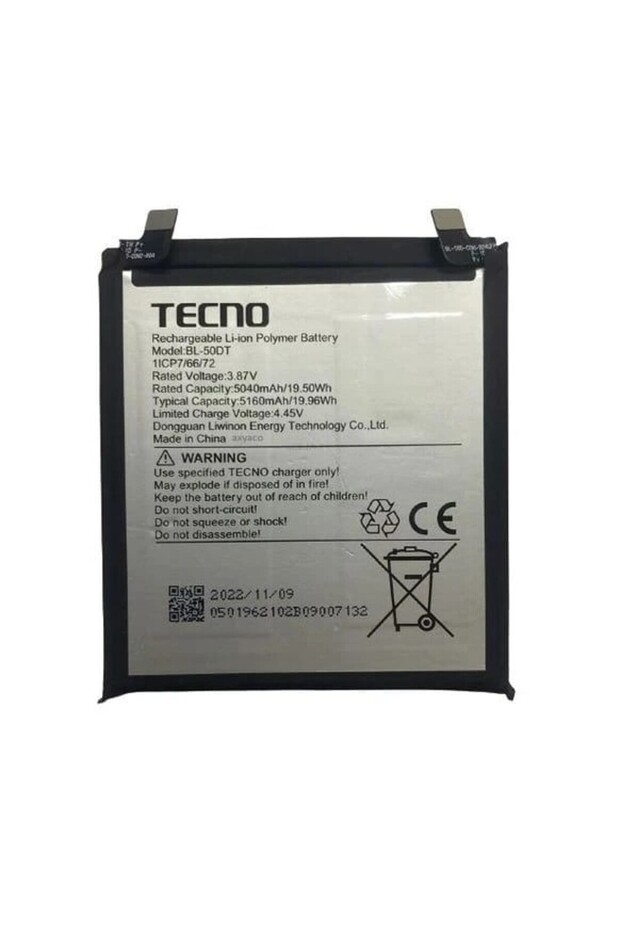 Tecno Phantom X2 Pro Batarya Pil - 1