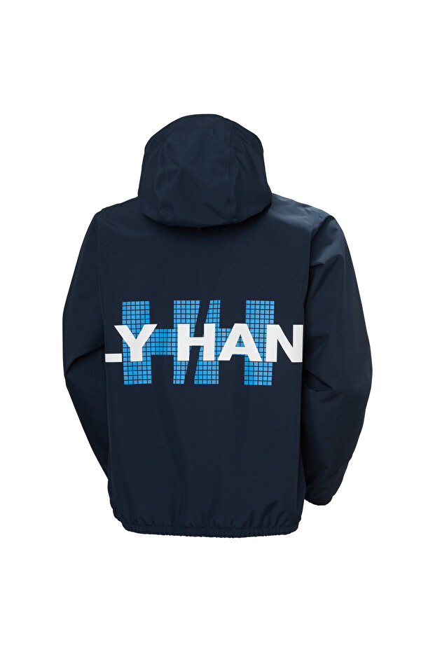 معطف واق من المطر للرجال من كور جرافيك - 6