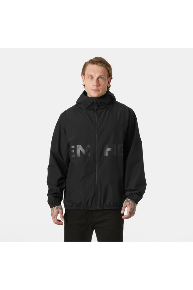 Core Graphic Erkek Yağmurluk Mont - 1